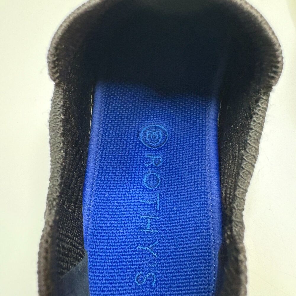 ROTHYS The Chelsea Black Slip On High Top Sneaker Tech Knit Womens Size 8 - Picture 9 of 12